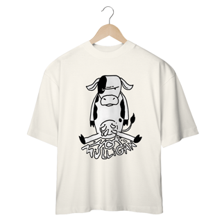 Nome do produtoCamiseta Oversized Hot Mulligan - Cow 