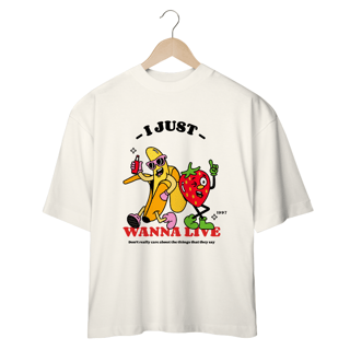 Nome do produtoCamiseta Oversized Good Charlotte - I just wanna live
