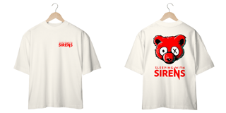 Nome do produtoCamiseta Oversized Sleeping with Sirens - Red Bear