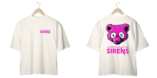 Nome do produtoCamiseta Oversized Sleeping With Sirens - Pink Bear