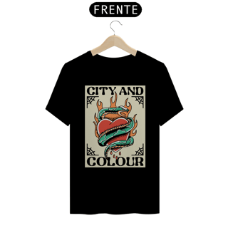 Nome do produtoCamiseta City And Colour - SnakeLove