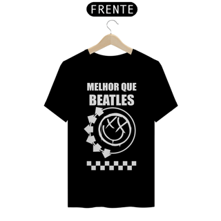 Nome do produtoCamiseta Melhor que Beatles (White Stamp)