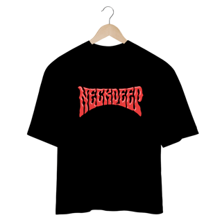 Nome do produtoCamiseta Oversized Neck Deep - Logo