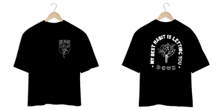 Nome do produtoCamiseta Oversized The Maine - My Best Habit