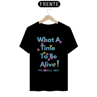 Nome do produtoCamiseta Fall Out Boy - What A Time