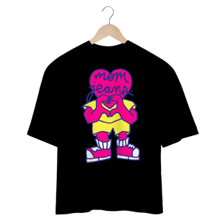 Nome do produtoCamiseta Oversized Mom Jeans. - Heart