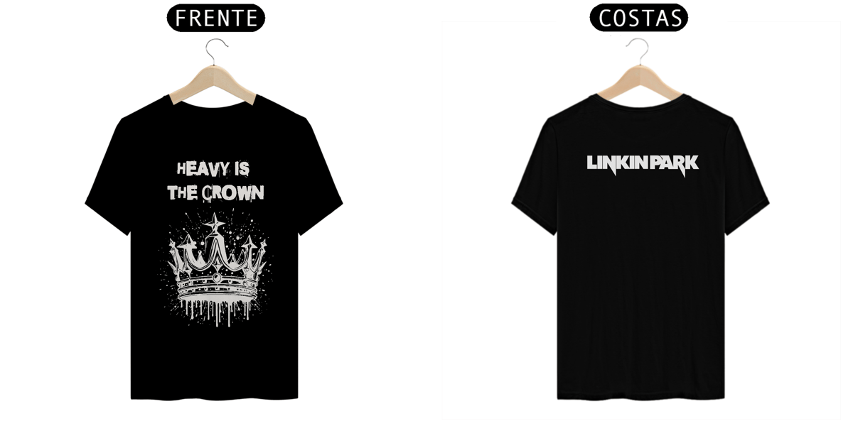 Nome do produto: Camiseta Linkin Park - Heavy is The Crown (Prime)