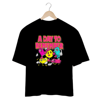 Nome do produtoCamiseta Oversized A Day To Remember Pac Man
