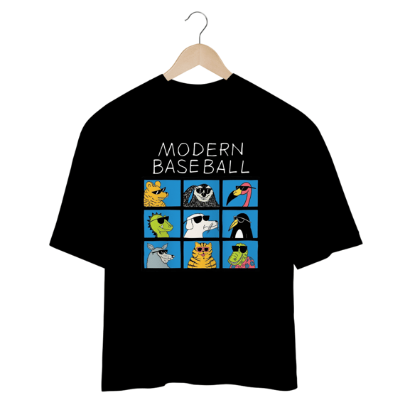 Camiseta Oversized Modern Baseball