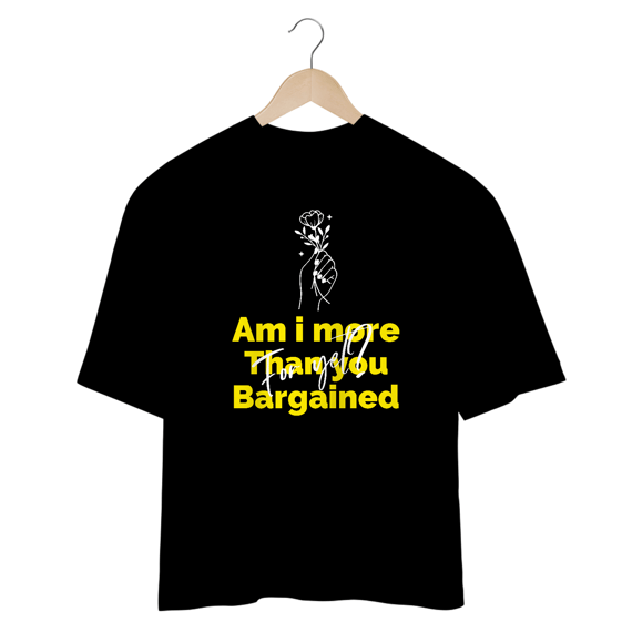 Camiseta Oversized Fall Out Boy - Am I More