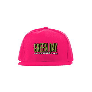 Nome do produtoBoné Aba Curva Green Day - Saviors Tour