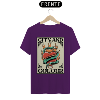 Nome do produtoCamiseta City And Colour - SnakeLove