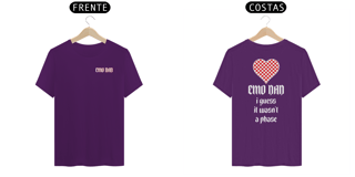 Nome do produtoCamiseta Emo Dad - Heart