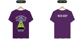 Nome do produtoCamiseta Neck Deep - Take Me With You