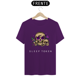 Nome do produtoCamiseta Sleep Token - Purple Skull
