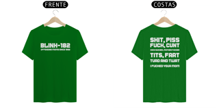 Nome do produtoCamiseta Offending Moms Since 1992 - blink-182  (unissex)