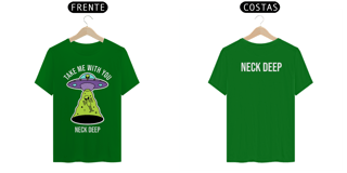 Nome do produtoCamiseta Neck Deep - Take Me With You