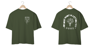 Nome do produtoCamiseta Oversized The Maine - My Best Habit