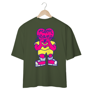Nome do produtoCamiseta Oversized Mom Jeans. - Heart