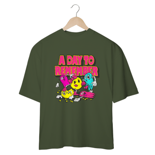 Nome do produtoCamiseta Oversized A Day To Remember Pac Man