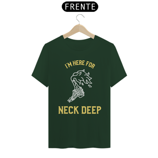 Nome do produtoCamiseta Neck Deep - Here for Neck Deep