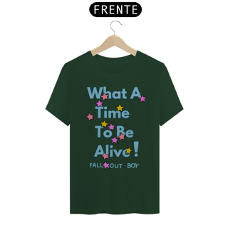 Nome do produtoCamiseta Fall Out Boy - What A Time