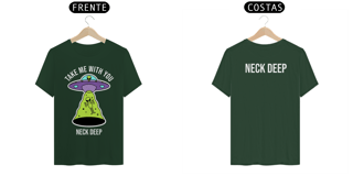 Nome do produtoCamiseta Neck Deep - Take Me With You