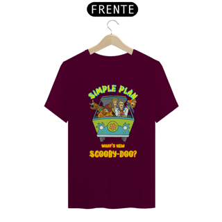 Nome do produtoCamiseta Scooby-Doo - Simple plan (unissex)
