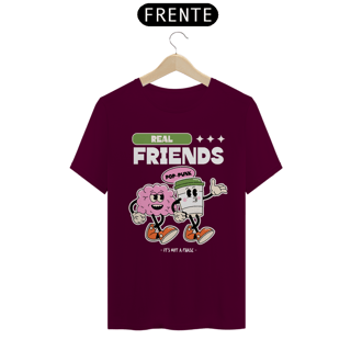 Nome do produtoCamiseta Real Friends Pop-punk