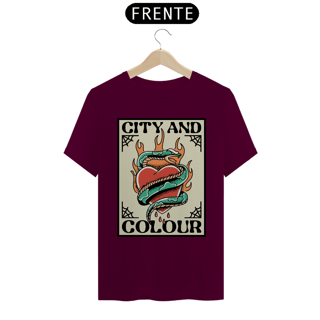 Nome do produtoCamiseta City And Colour - SnakeLove