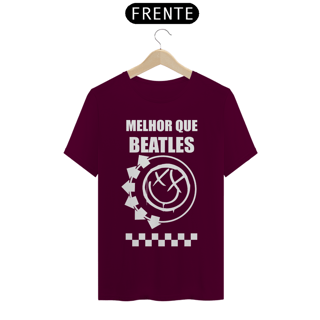 Nome do produtoCamiseta Melhor que Beatles (White Stamp)