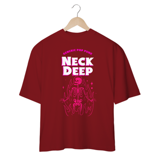 Nome do produtoCamiseta Oversized Neck Deep - Pop Punk Skull