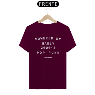 Nome do produtoCamiseta Powered by early 2000s