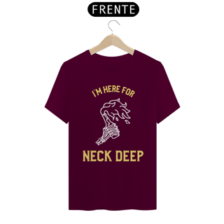 Nome do produtoCamiseta Neck Deep - Here for Neck Deep
