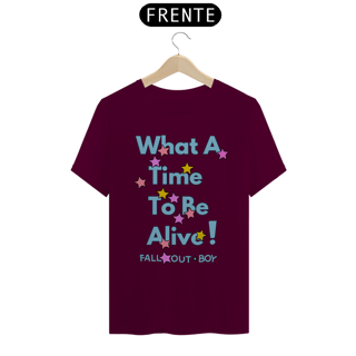 Nome do produtoCamiseta Fall Out Boy - What A Time
