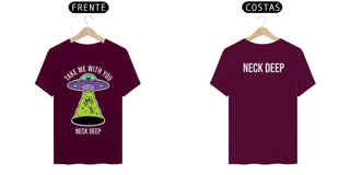 Nome do produtoCamiseta Neck Deep - Take Me With You