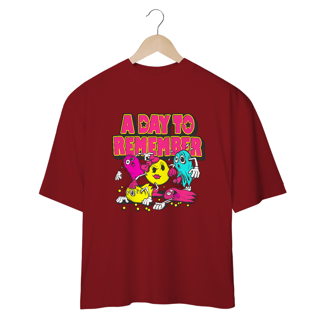 Nome do produtoCamiseta Oversized A Day To Remember Pac Man