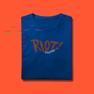 Nome do produtoCamiseta Paramore Riot