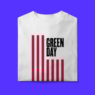Nome do produtoCamiseta Oversized Green Day American Idiot
