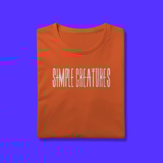 Nome do produtoCamiseta Simple Creatures