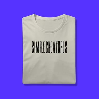 Nome do produtoCamiseta Simple Creatures