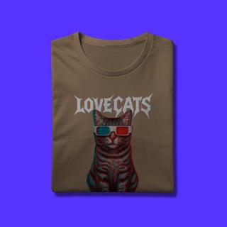 Nome do produtoCamiseta Anarcopet - Love Cats