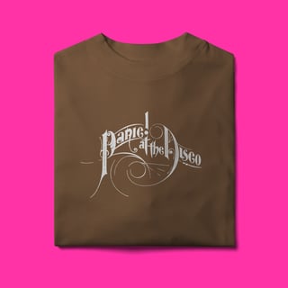 Nome do produtoCamiseta Oversized Panic! At The Disco
