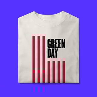 Nome do produtoCamiseta Oversized Green Day American Idiot
