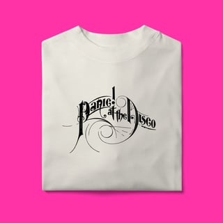 Nome do produtoCamiseta Oversized Panic! At The Disco