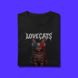 Nome do produtoCamiseta Anarcopet - Love Cats