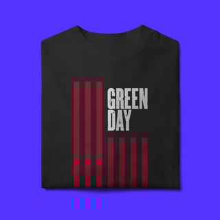 Nome do produtoCamiseta Oversized Green Day American Idiot