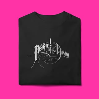 Nome do produtoCamiseta Oversized Panic! At The Disco