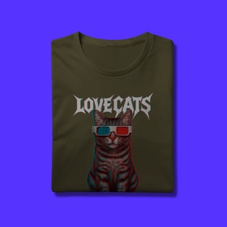 Nome do produtoCamiseta Anarcopet - Love Cats