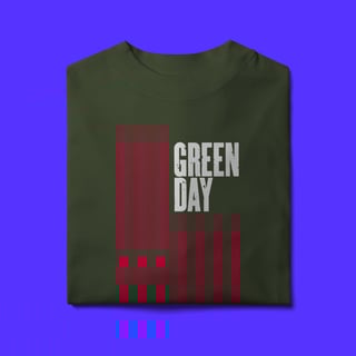 Nome do produtoCamiseta Oversized Green Day American Idiot